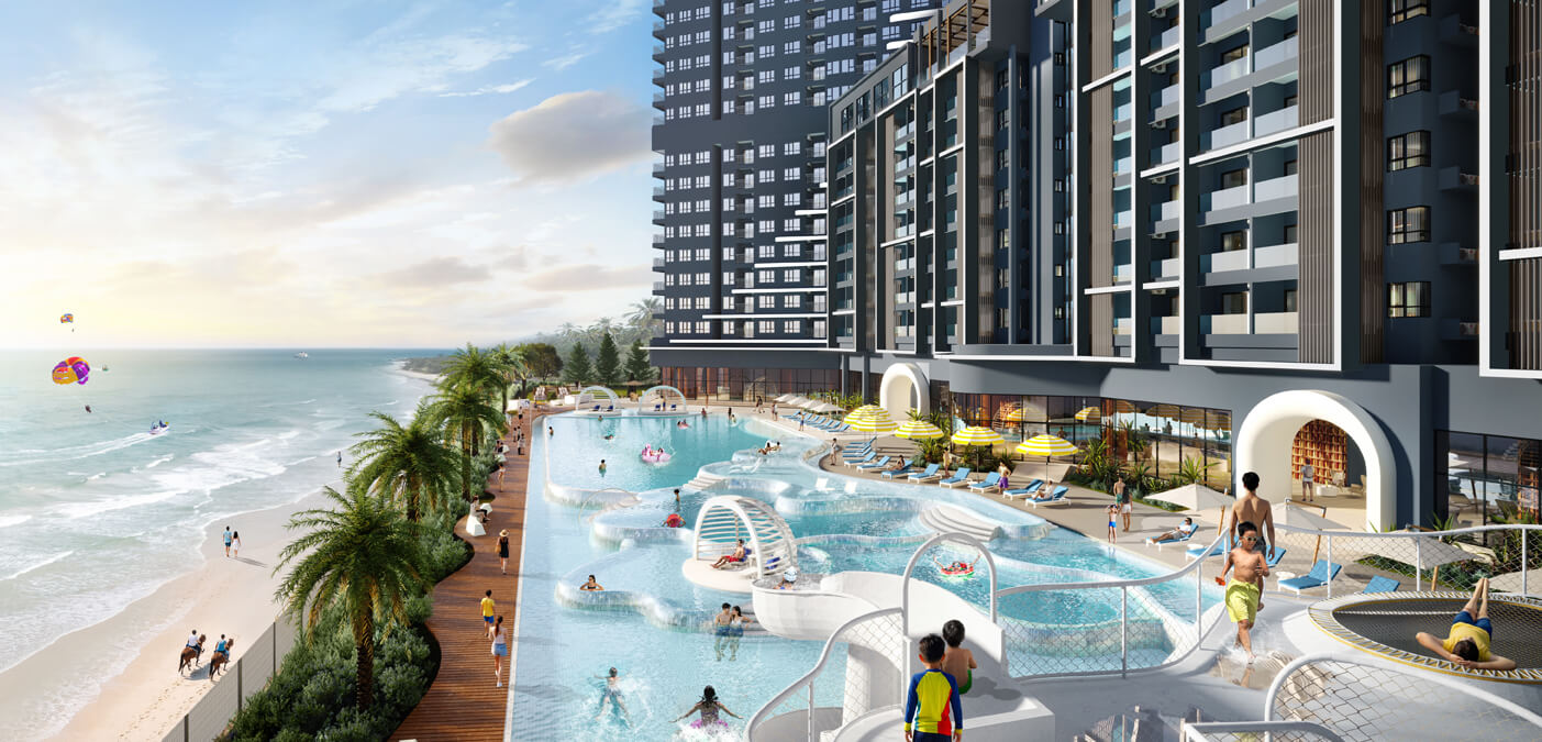 Aegean Falls Cascading Pools @ Ground Floor